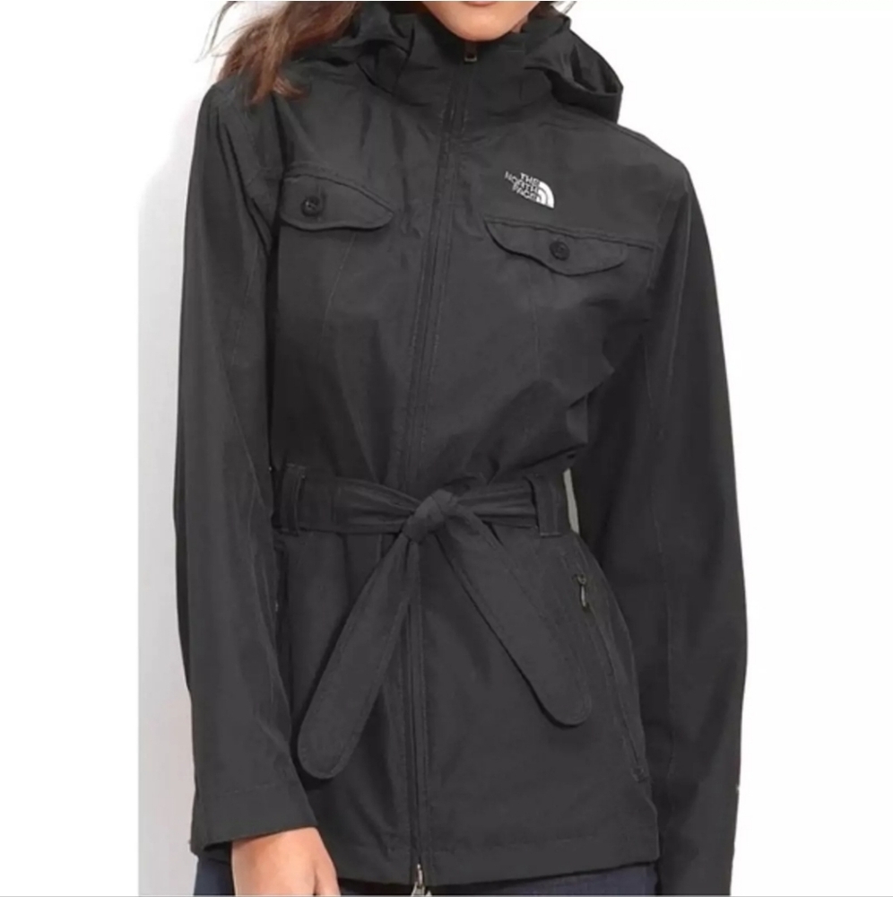 North face hyvent K rain jacket size S